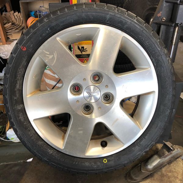 15インチ 4.5J 165/50R15 ホイール装着例 - CARSERVICE GRAVITY
